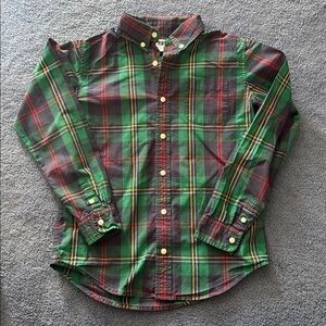 Janie and Jack Multicolor Plaid Shirt